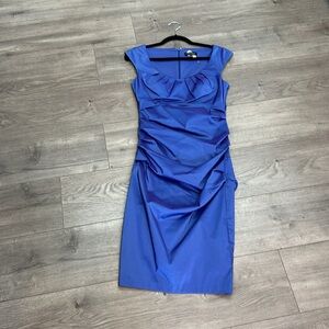 Ladies cocktail 👗, cap sleeves, purple, size 8